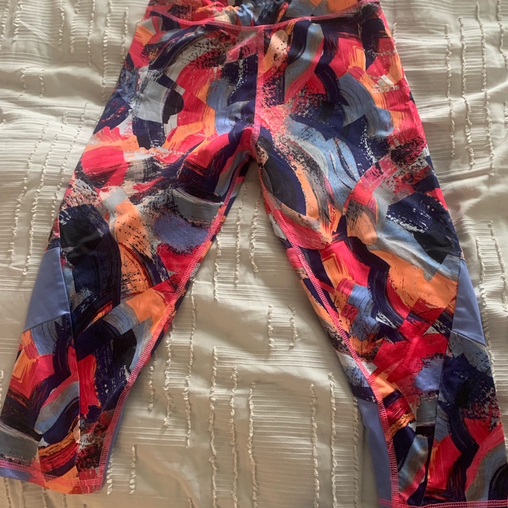 Adidas workout capris.
